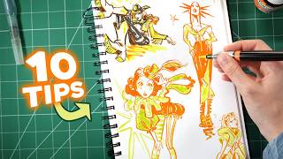 How to Draw Without a Sketch