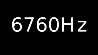 Speaker Sound Test 6760Hz