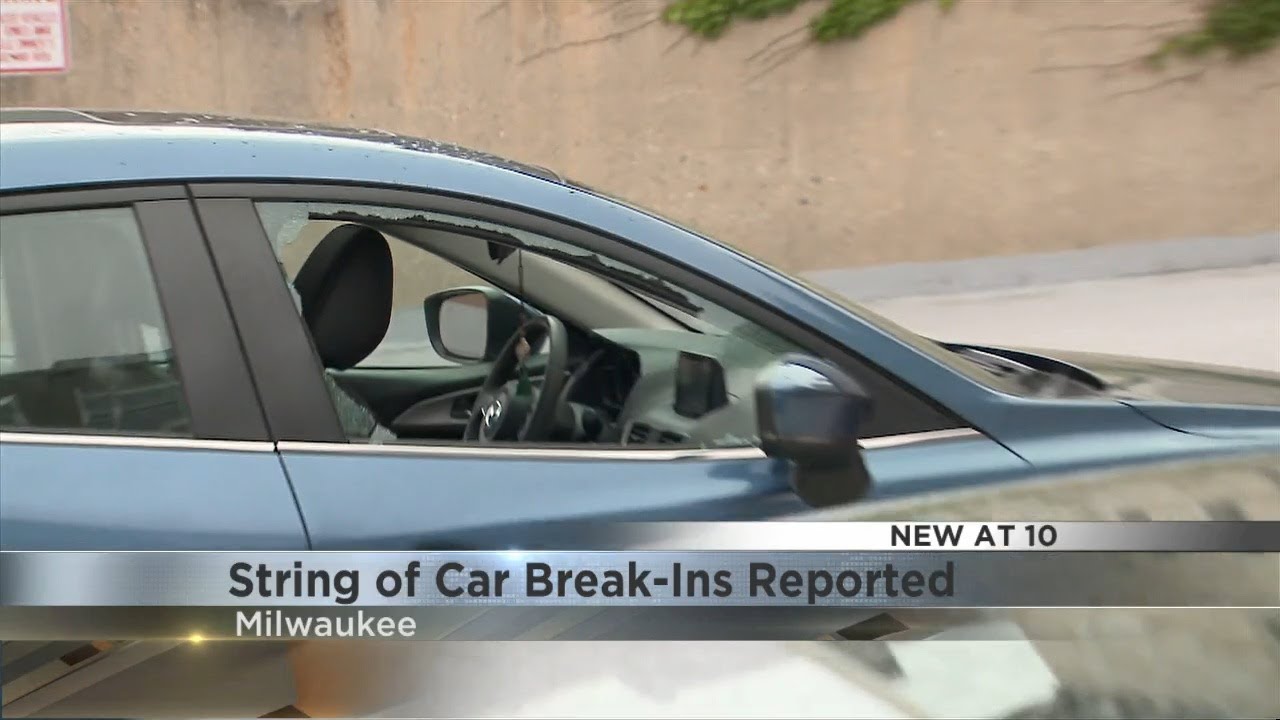 String of car break-ins reported on Milwaukee's east side - YouTube