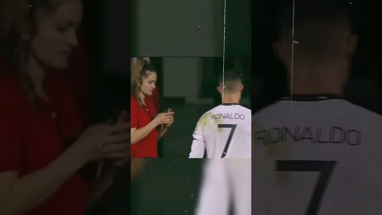Why Ronaldo Make Girl Embarrassed  😱 😳  || Must Watch 🔥 || 