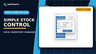Inventory Manager Demo | Receive, Adjust & Track Stock