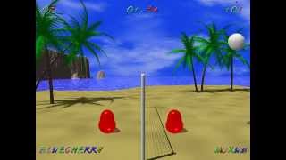 Blobby Volley 2 - beating BLUECHERRY