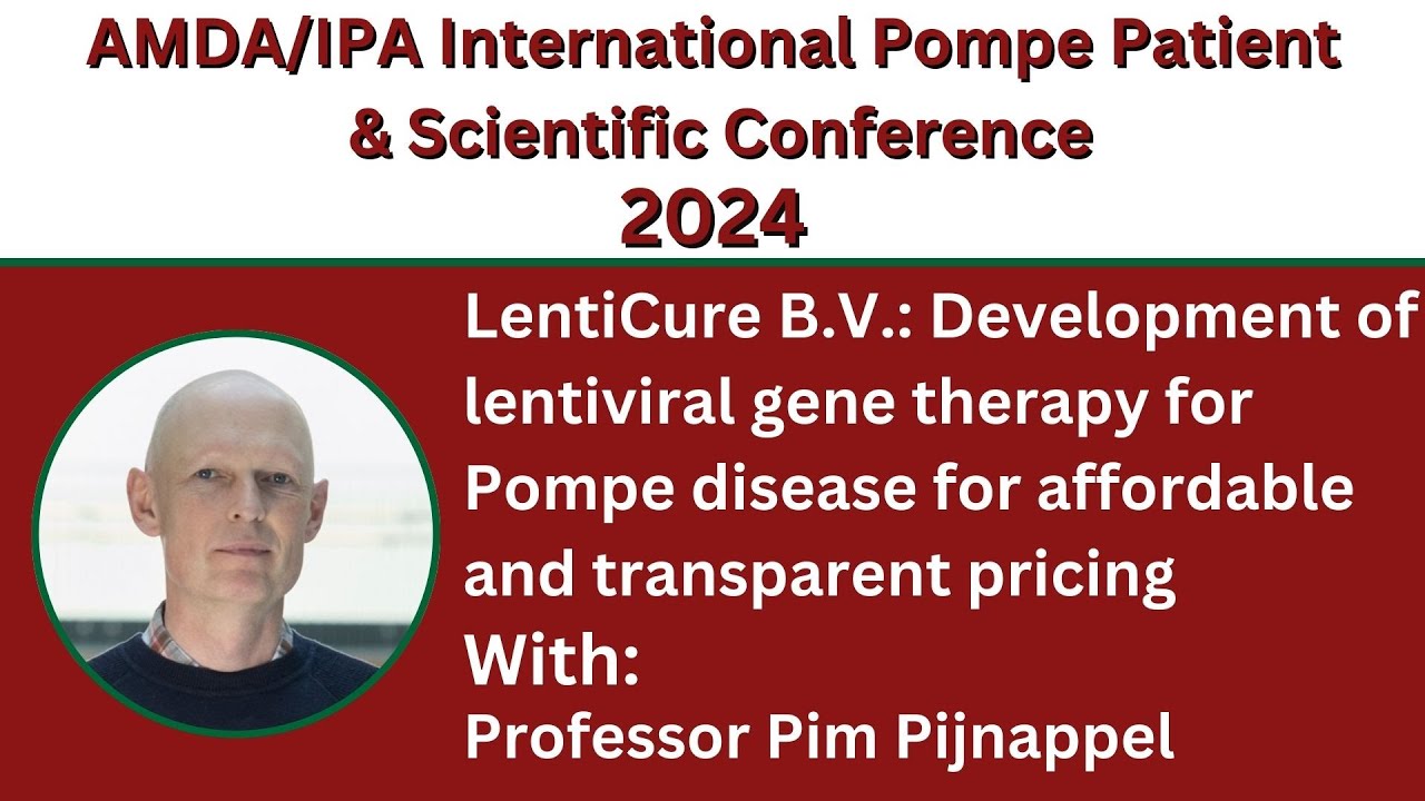 26. LentiCure B.V.: Development of lentiviral gene therapy for Pompe... with Prof. Pim Pijnappel