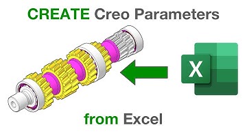 CREATE Creo Parameters from Excel