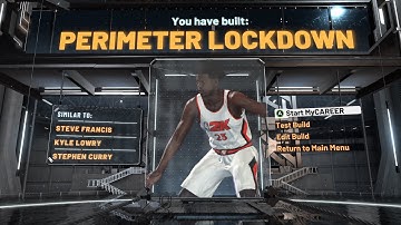 Rare Perimeter Lockdown build | All around build NBA 2k20