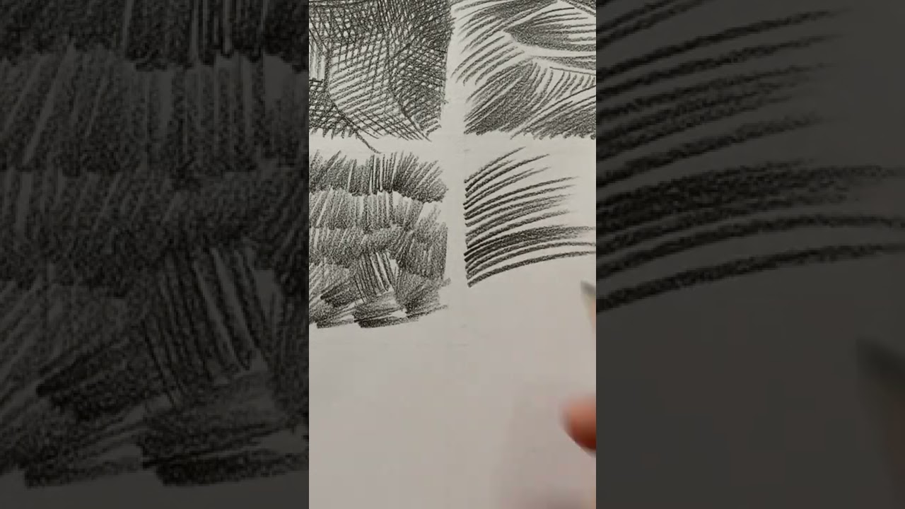 Como Fazer Hachuras Efeitos de Desenho Texturas Crosshatching