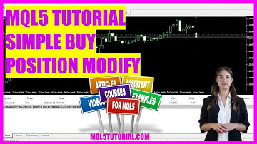 MQL5 Tutorial - Simple Buy Position Modifier (in 4 min)