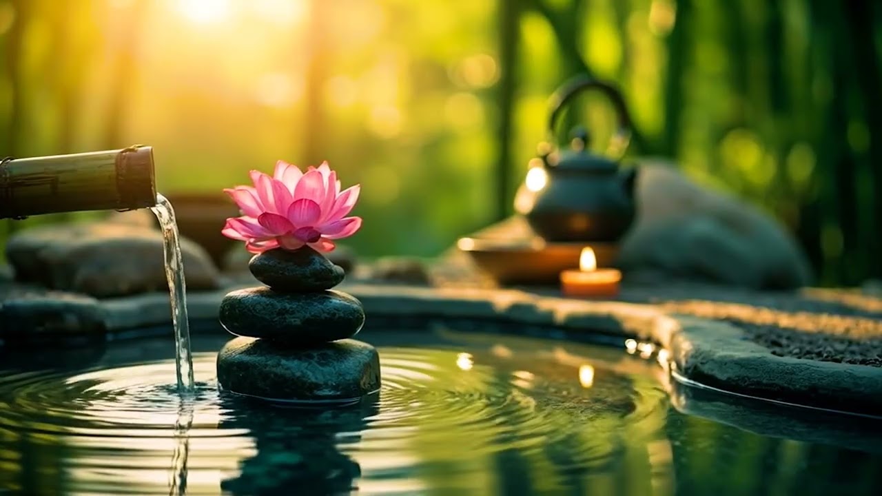 Relaxing sound, peaceful  music, Stress Relief.