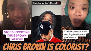 Celebrity Chris Brown Faces New Colorism Backlash After VIP Incident Profile