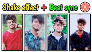 Perfect shake and beat sync video editing in Kinemaster || Shake effect for status