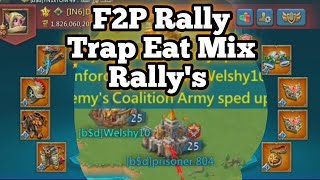 Lords Mobile F2P Rally Trap Eat Mix Rally's , Lords Mobile Gameplay screenshot 5