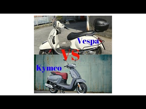 HOT NEWS!!! Comparison KYMCO Like i VS Vespa GTS HOT NEWS!!! Comparison KYMCO Like i VS Vespa GTS