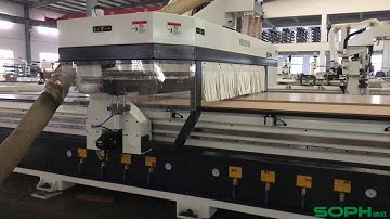 MSK2819A SOPH CNC NESTING MACHINE, Drilling and Cutting