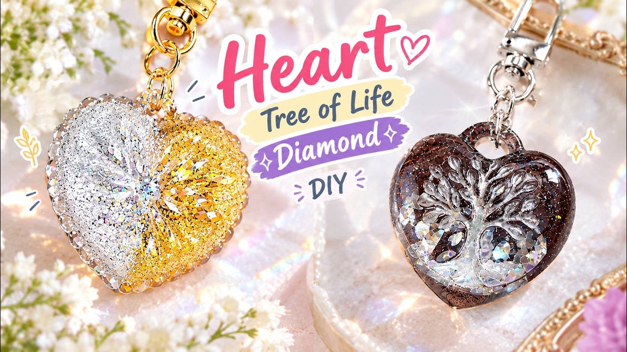 Which Heart Pendant Would You Wear? | Handmade Molds - YouTube