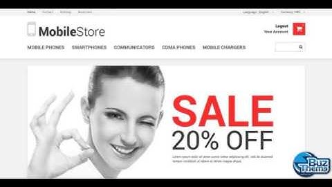 Download Mobile Store Responsive PrestaShop Theme by  Hermes TM