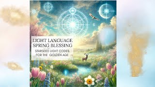 LIGHT LANGUAGE SPRING BLESSING &amp; STARSEED LIGHT CODES FOR THE GOLDEN AGE
