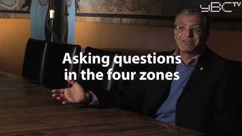 Mark Perl on asking prospects questions in the "four zones"