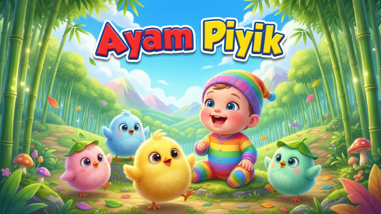 ANAK AYAM PIYIK PIYIK - Lagu Anak Populer - Lagu Anak Balita Populer | Byobyo Kids