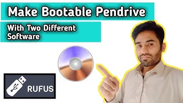 #Rufus #Ultraiso How To Make Bootable Windows 7,8,10 PenDrive With Two Different Software
