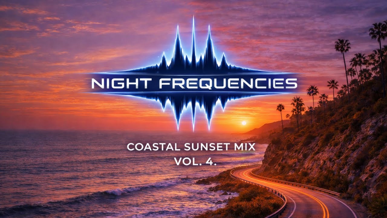 Night Frequencies – Coastal Sunset Mix Vol. 04 | Electronic Music for Night Drive, Chill out & Relax