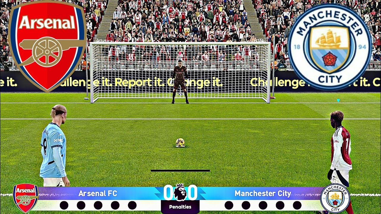 «Арсенал» — «Манчестер Сити». Полная серия пенальти | Обзор матча «Арсенал» — «Сити»