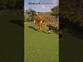 Minecraft Scarecrow Build 🌾 #minecraft #shorts