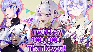 Twitter 100,000 Thank you!!!  お祝い配信!!  [ 歌います! ]