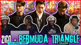 지코 (ZICO) - BERMUDA TRIANGLE (Feat. Crush, DEAN) (ENG SUB) MV | Reaction