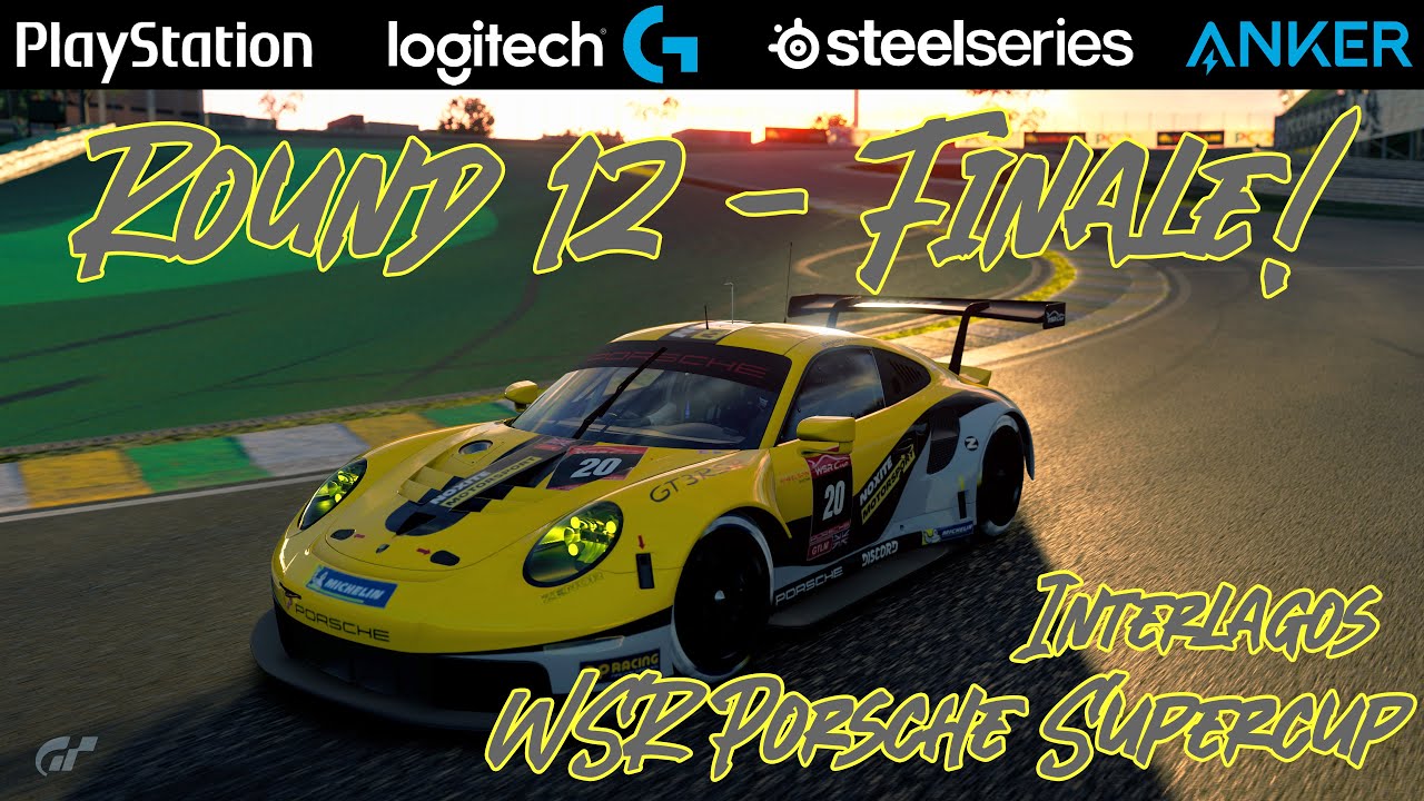 Round 12 Interlagos Wheelspin Racing Porsche Supercup S3 PS4 YouTube