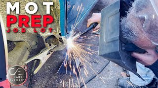 1996 Vauxhall Astra MK3 Outer Tie Rod end Change | Rust Repair | Electrical Aerial | MOT FAILURE