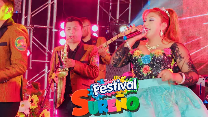 GLORIA LUNA Mix Huaylash EN VIVO  Festival Sureo 4...