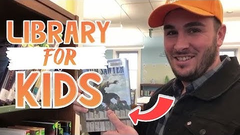 How-to find 🔍 a 📚 Book in the Library for Kids!!