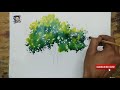 Simple watercolor tree watercolor tips tutorial for beginners