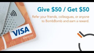 BombBomb Launches a Brand New Referral Program