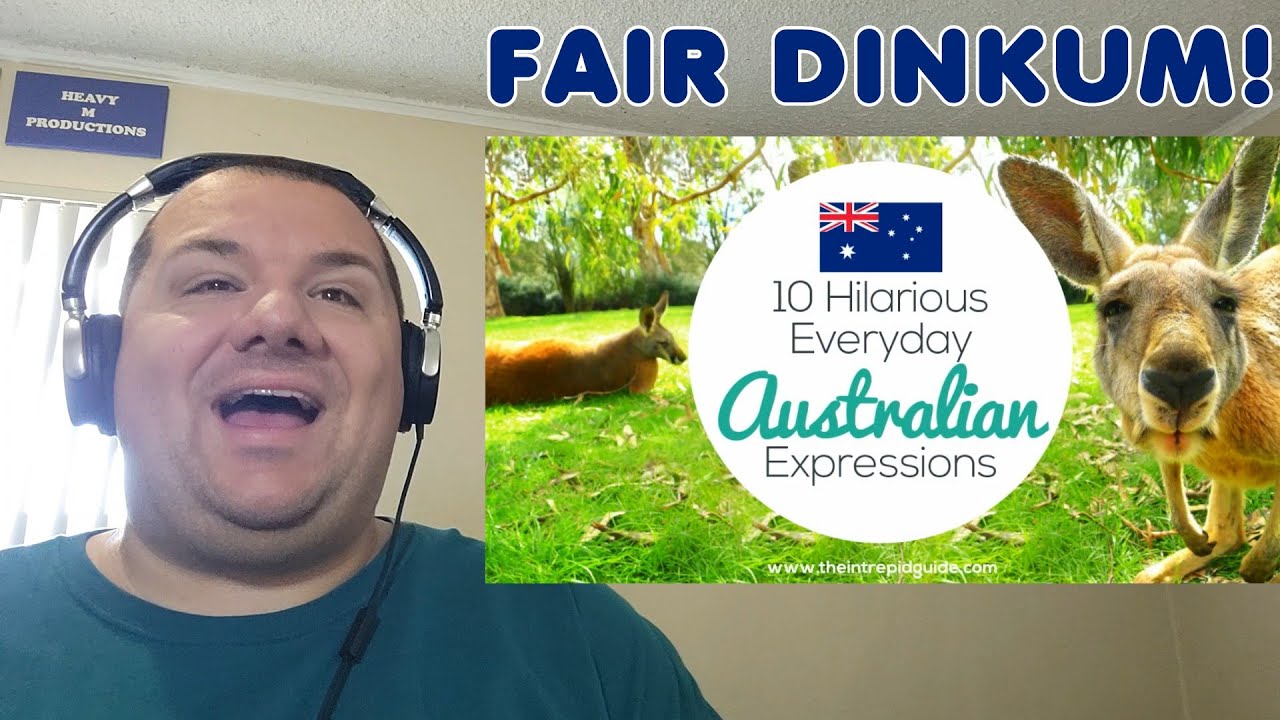 Top 10 Hilarious Australian Slang Expressions Reaction YouTube