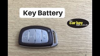 Hyundai i40 Proximity Key Battery Change HOW TO