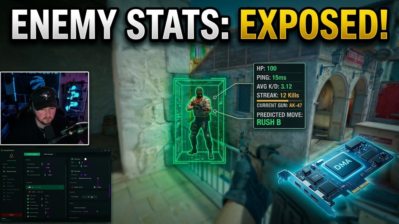 This CS2 DMA Software TRACKS Your Enemies Stats