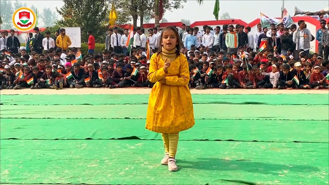 मुझे पढ़ना लिखना सिखाया, गुरु वंदना || School Dance programme || 26 January special 2025 || #kjic