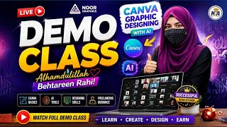 FREE Demo Class | Canva Graphic Designing with AI Course | Complete Beginner Guide 2026