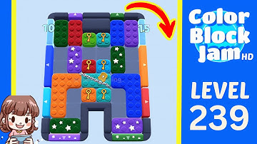 Color Block Jam Level 239 Solution Walkthrough