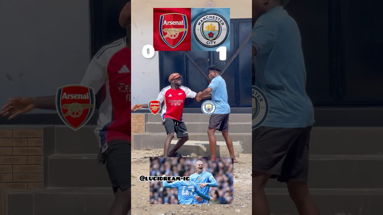 Arsenal vs Manchester City 1:1 premier league highlights #arsenal #manchestercity #premierleague