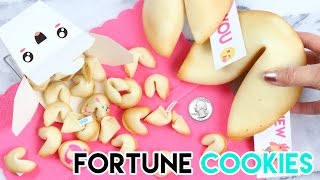 How to Make Mini Fortune Cookies!