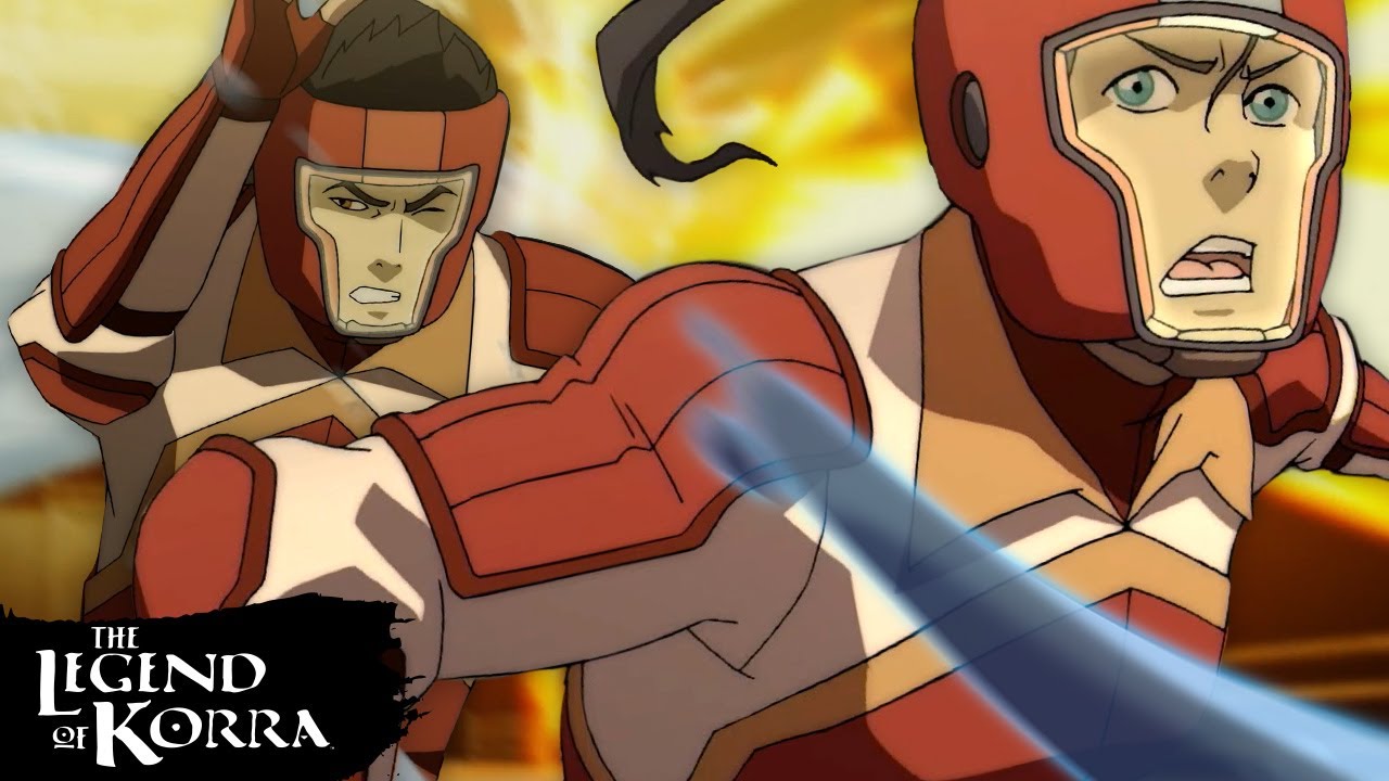 Download Avatar Korra's First Pro-Bending Battle 🌊 Full Scene | The Legend of Korra