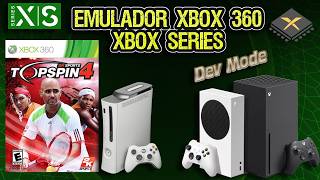 El mejor juego de Tenis : Top spin 4 con xenia canary en  Xbox series X/s /emulador xbox 360