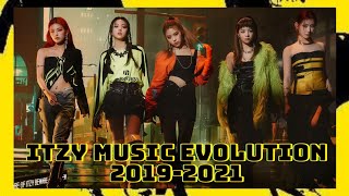 Itzy Music Evolution 2019-2021