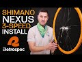 Shimano Nexus 3 Speed Hub Install on Retrospec Fixie