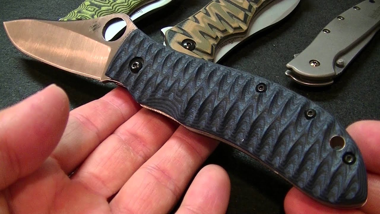 CUSTOM PIMPED Kershaws and KNIFE SALE VIDEO