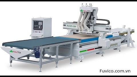 |HOLZTEK| MÁY PHAY ROUTER CNC NESTING Tải nặng Full option