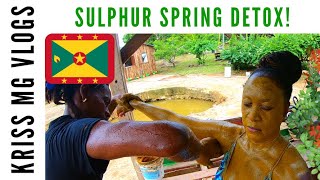 River Sallee Sulphur Spring, Grenada | Detox Paradise | KrissMGvlogs screenshot 2