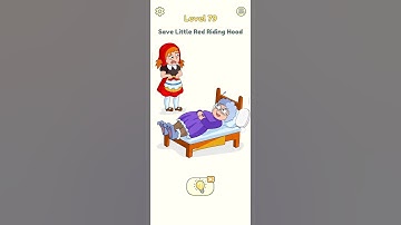 DOP 2 DELETE ONE PART LEVEL 79 SAVE THE LITTLE RED RIDING HOOD #shorts #gameplay